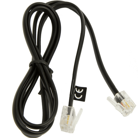 Jabra Converter RJ9 4P4C-RJ6 6P4C Dealer Board Cable