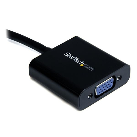 STARTECH Mini HDMI to VGA Adapter Converter for Digital Still Camera / Video Camera - 1920x1080 - Mini HDMI Male to VGA HD15 Female (MNHD2VGAE2)