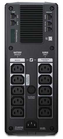 APC Back-UPS PRO 1500VA noodstroomvoeding, 10x C13, USB, scalable runtime