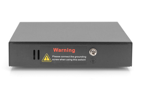DIGITUS Gigabit PoE Indoor Extender, 4-poorts, 85W 100 m verlenging, cascadeerbaar, zelfvoorzienend