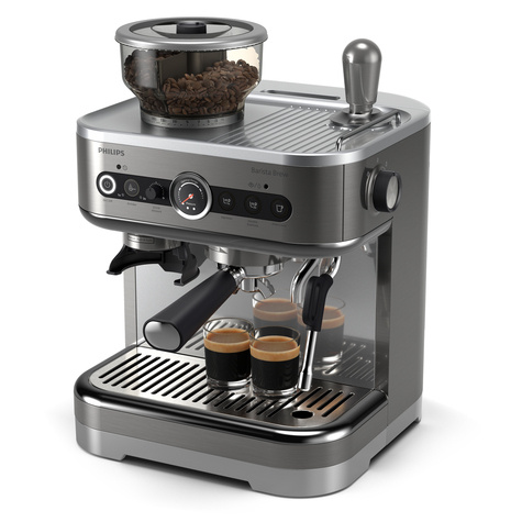 Philips Coffee machine PHI BARISTA BREW SEMI AUTO DUAL SILVER