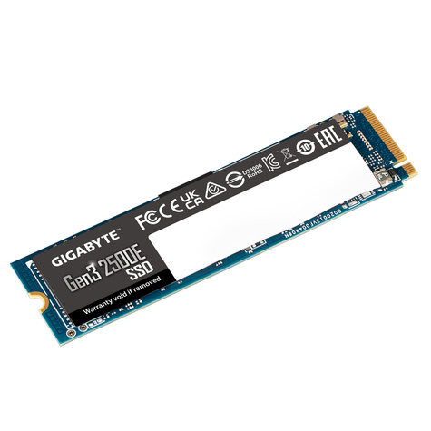 Gigabyte SSD Gen3 2500E - 1 TB - M.2 2280 - PCIe 3.0 x4 NVMe