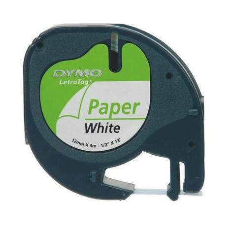DYMO DYMO S0721510 labelprinter-tape Zwart op wit