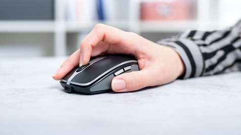 Cherry MW 9100 - Mouse - Wireless - Black
