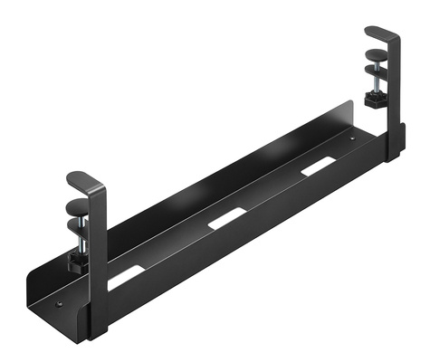 Neomounts Cable Management Tray max 5 kg. clamp-on design universalblack