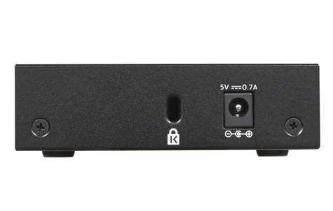 Netgear 5 poorts gigabit switch metalen behuizing Gigabit 10/100/1000 Mbps