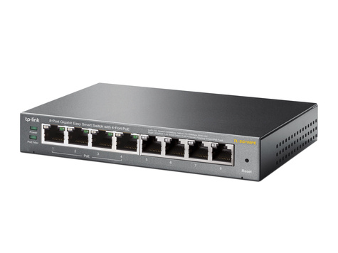 TP-Link TL-SG108PE 8-port GB 4xPoE Easy Smart 55W