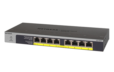 Netgear 8 Port - POE+ Gigabit Switch Unmanaged