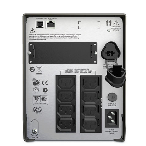 APC Smart-UPS 1000VA Noodstroomvoeding 8x C13, USB