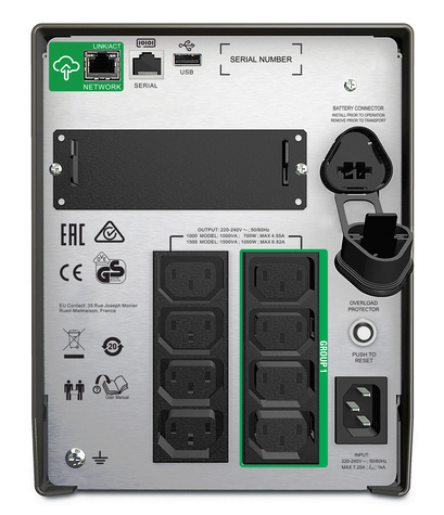 APC Smart-UPS 1500VA LCD 230V Tower