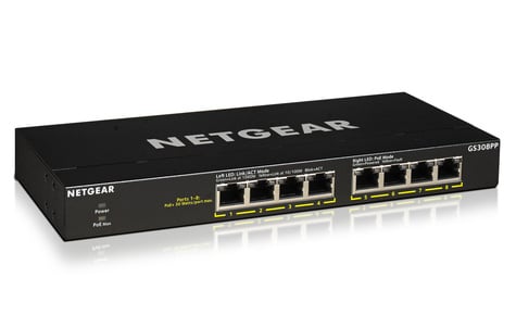 Netgear 8PT GE UNMANAGED SWCH W/POE/POE+