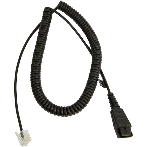 Jabra QD-RJ45 only in connection with BIZ 2400 balanced on OpenStage (curl)