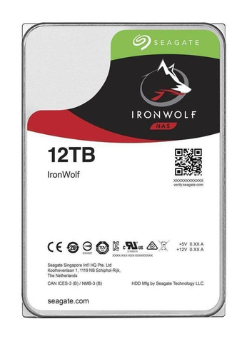 Seagate 12TB Guardian IronWolf NAS