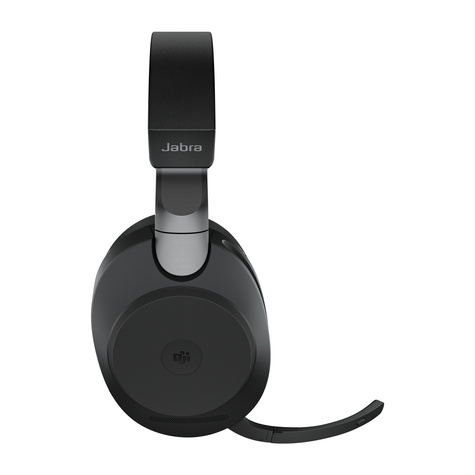 Jabra Evolve2 85 Link380c MS Stereo + Stand Black