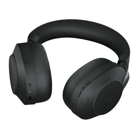 Jabra Evolve2 85 Link380c UC Stereo Black