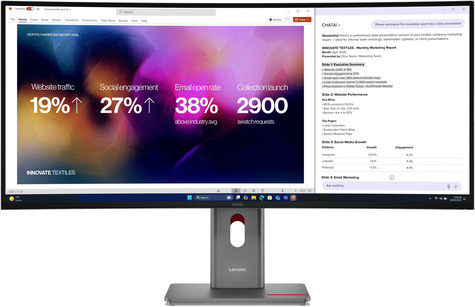 Lenovo Curved LCD-Display ThinkVision P40WD-40 - 100.8 cm (39.7") - 5120 x 2160 5K2K WUHD