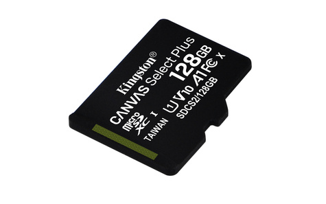 Kingston SDXC Card Micro 128GB UHS-I Canvas Select