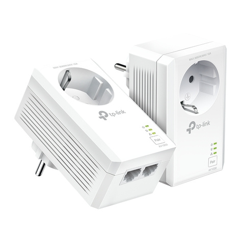 TP-Link TP-Link Powerline 1000Mbps TL-PA7027P KIT 2st AV2