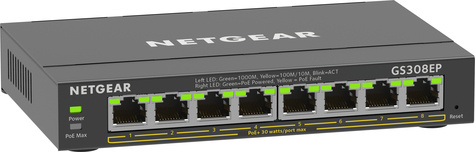 Netgear 8PT GE PLUS SWCH W/ POE+