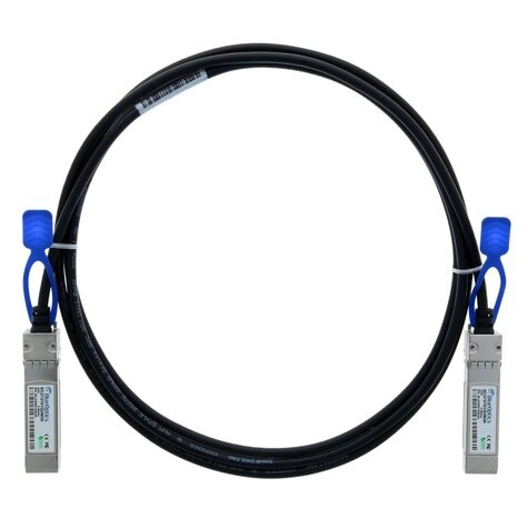 Lenovo Rechtstreekse 25 Gbase-CU-aansluitkabel - SFP28 naar SFP28 - 3 m - passief - voor ThinkSystem DE4000H Hybrid, SD630 V2, SR250 V2, SR650 V2, ST250 V2, ST50 V2, ST650 V2