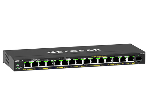 Netgear 16PT GE PLUS SWCH W/ POE+