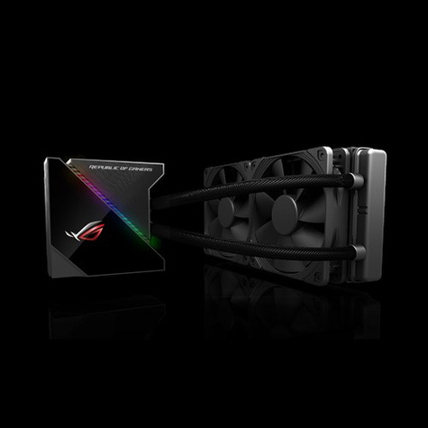 Asus ROG RYUJIN 240 Processor Alles-in-één vloeistofkoeler 12 cm Zwart 1 stuk(s)