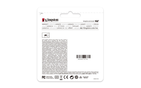 Kingston SD MicroSD Card  64GB Kingston SDXC High Endurance (Class1) retail