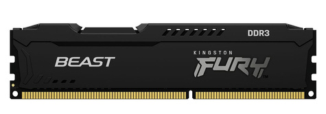 Kingston DDR3  16GB PC 1866 CL10 Kingston KIT (2x8GB) FURY Beast bla Kit