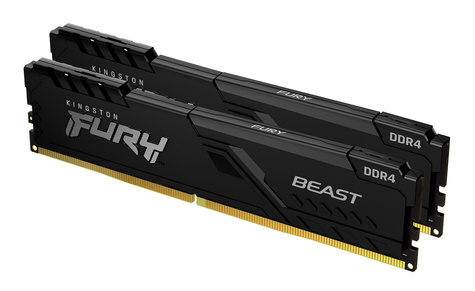 Kingston DDR4  32GB PC 3200 CL16 Kingston KIT (2x16GB) FURY Beast Bl Kit