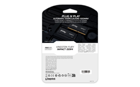 Kingston SO DDR4   32GB PC3200 CL20 Kingston FURY Impact retail