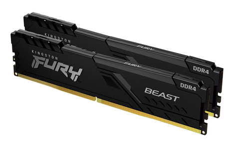 Kingston DDR4  16GB PC 3600 CL17 Kingston KIT  (2x8GB) FURY Beast Bl Kit