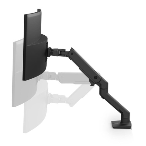 Ergotron HX Series - Monitor Mount Stand - Black - 1 Monitor - max 49 inch