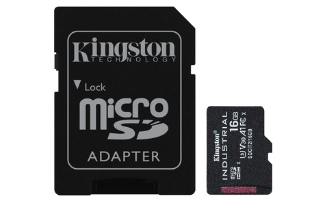 Kingston SD MicroSD Card  16GB Kingston SDHC     (Class10) w.A A1