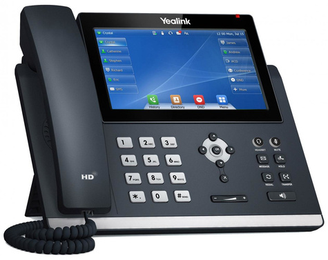 Yealink SIP-T48U VoIP telefoon (opvolger T48S) | excl. adapter | Internationale Firmware