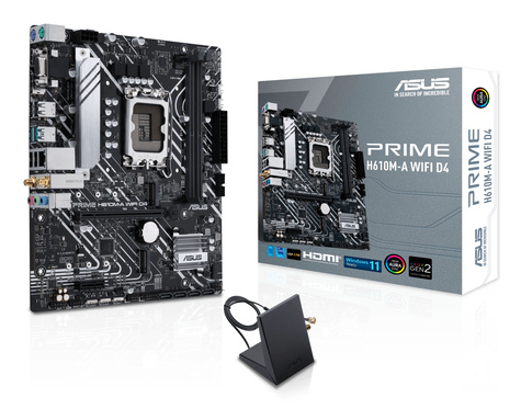 Asus MB ASUS PRIME H610M-A WIFI D4         (Intel,1700,DDR4,mATX)