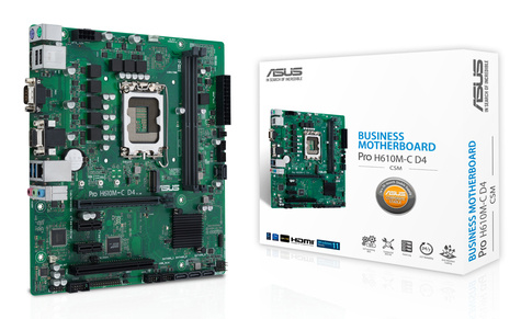 Asus PRO H610M-C D4-CSM            (Intel,1700,DDR4,mATX)