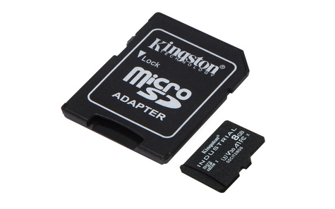 Kingston SD MicroSD Card   8GB Kingston SDHC     (Class10) w.A A1