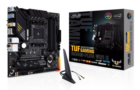 Asus TUF GAMING B550M-PLUS (WI-FI II)  (AMD,AM4,DDR4,ATX)