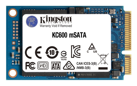 Kingston SSD  256GB Kingston 1,8" (4,6cm) mSATA   KC600 retail