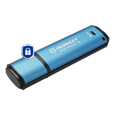 Kingston USB-Stick  16GB Kingston IronKey Vault Privacy 50 AES-256 retail