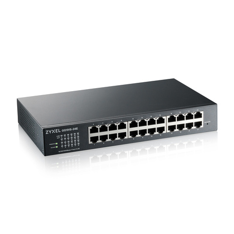ZyXel 24-Port GbE Smart Switch NebulaFlex,fanless