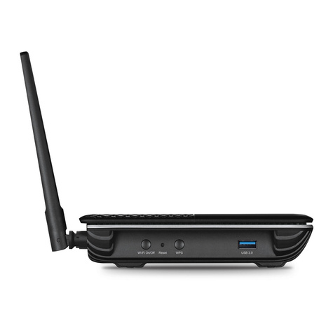 TP-Link Archer C2300 Wireless Router 4 Port-Switch