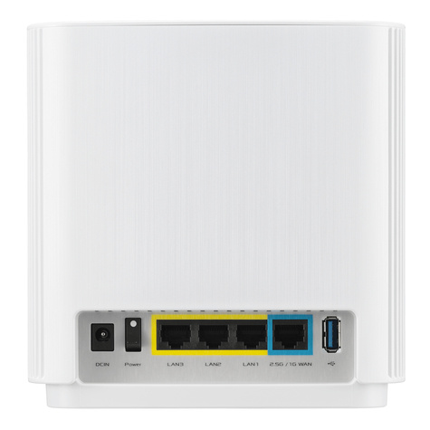 Asus WL-Router ZenWiFi AX (XT9) AX7800 2er Pack Wit