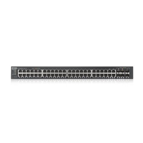 ZyXel Switch 50x GE GS2220-50 44Port+ 4xSFP/Rj45+ 2xSFP