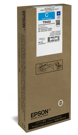 Epson WF-C5xxx Ink Cartridge XL Cyan 5000s