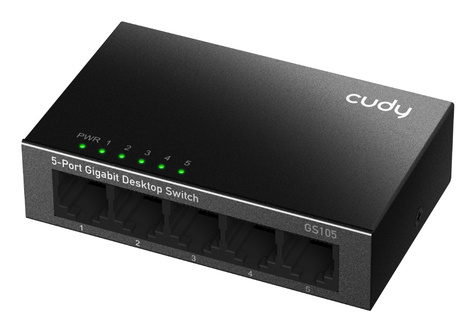 Cudy 5 Poort 1Gbit Metalen behuizing