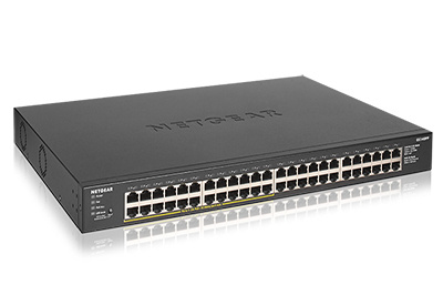 Netgear 48PT GIGE UNMANAGED SWCH W/POE+