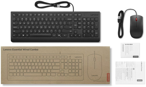 Lenovo KB MICE_BO Essencial WR KBMS US Euro A1