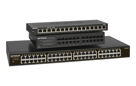 Netgear 48PT GIGE UNMANAGED RACKMOUNT SWITCH
