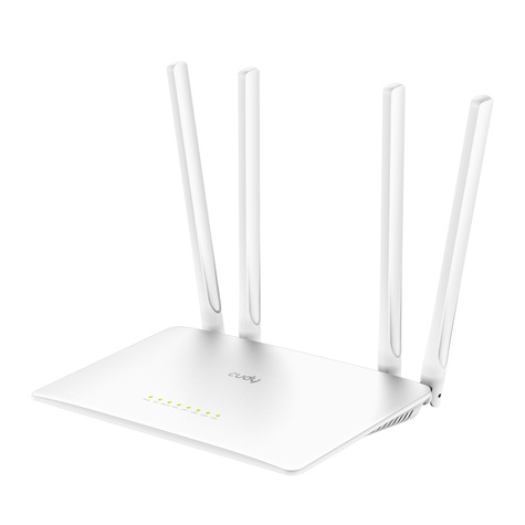 Cudy WR1200 AC2100 1xWAN 4x LAN 10/100Mb